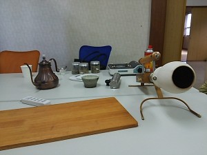 コーヒーの焙煎機械