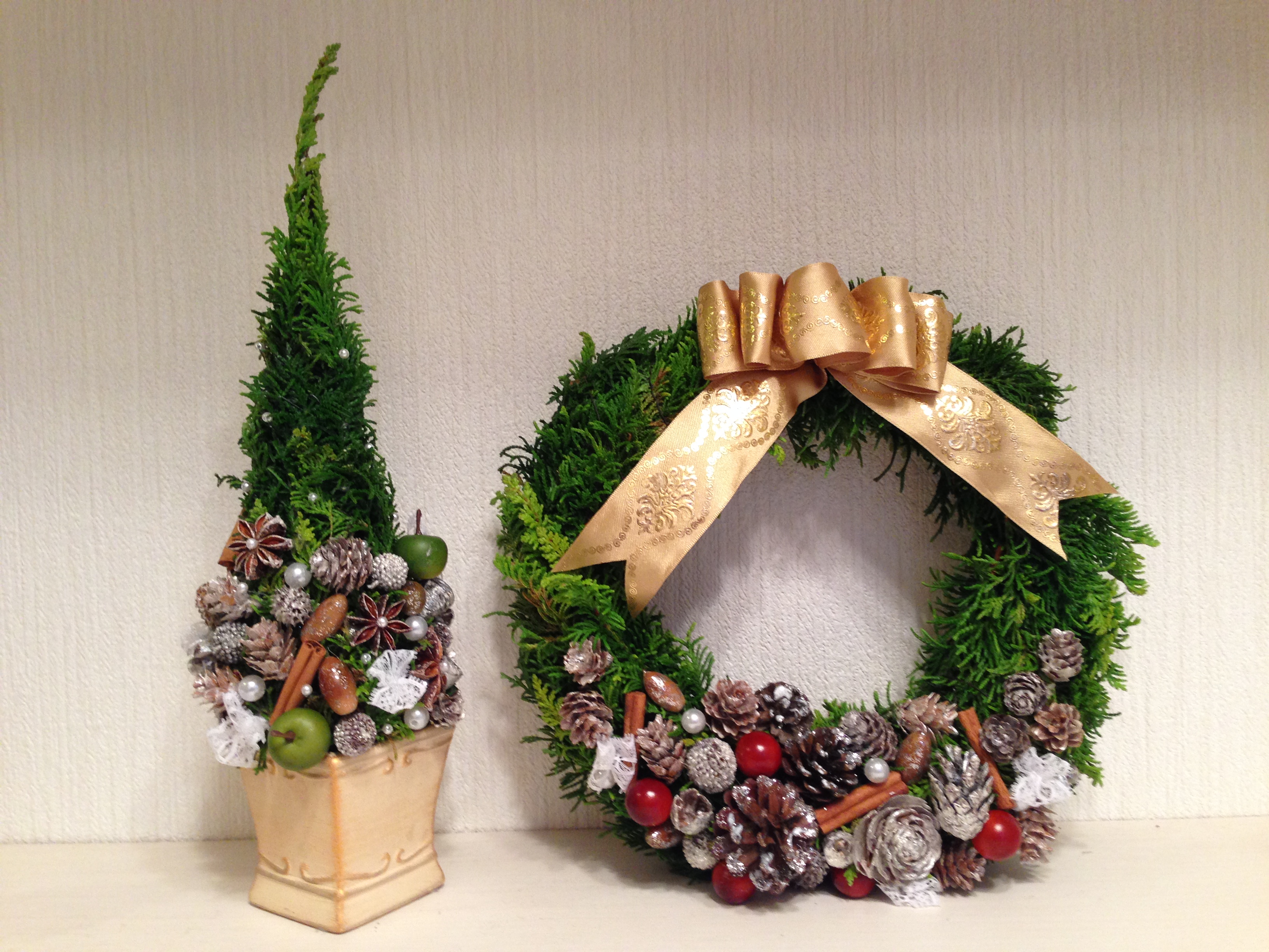 クリスマスリース、クリスマスミニツリー作り：12月3日(木)、12月4日(金) | 豊中市のコワーキングスペースUmidass
